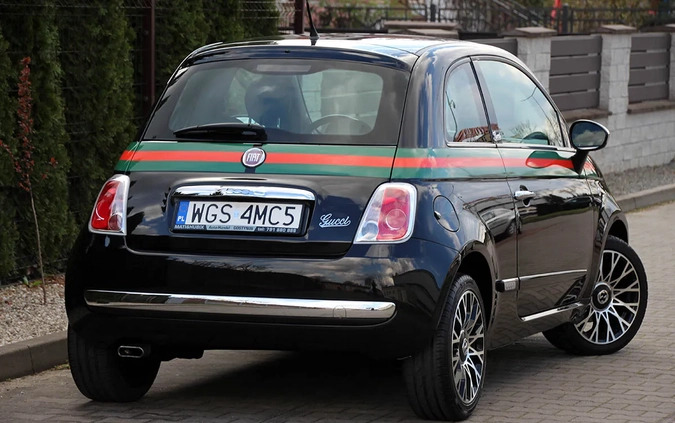 Fiat 500 cena 36900 przebieg: 49000, rok produkcji 2012 z Gostynin małe 781